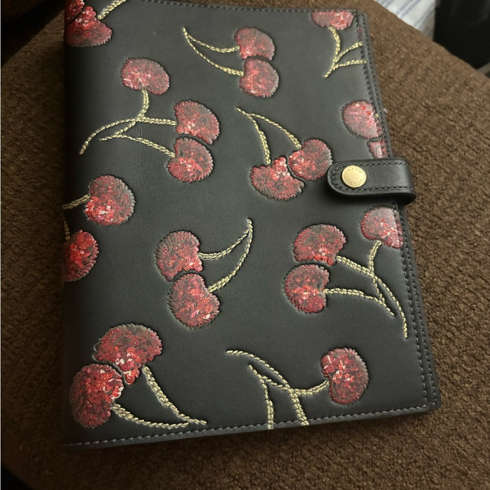 Coach notebook cover